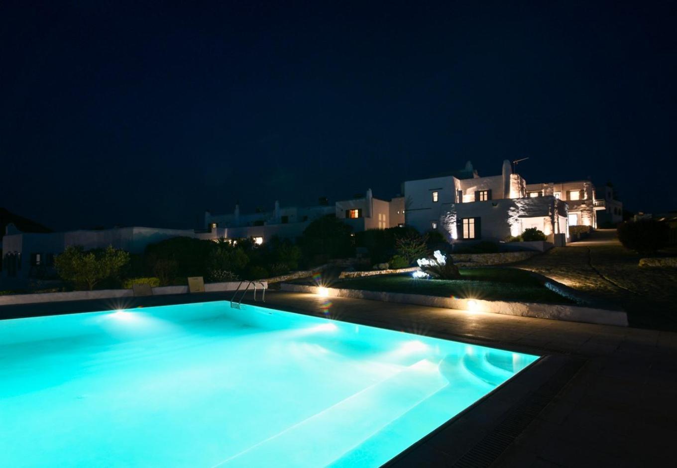 Leticia Villa With Pool With Amazing Sea Views, Paros Marpissa Exterior photo