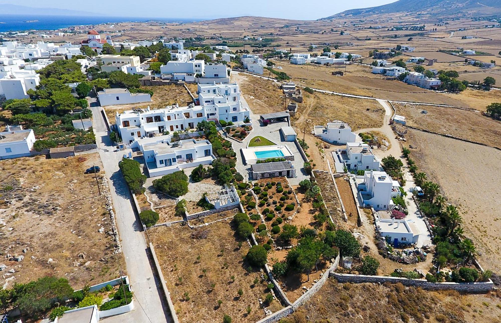 Leticia Villa With Pool With Amazing Sea Views, Paros Marpissa Exterior photo